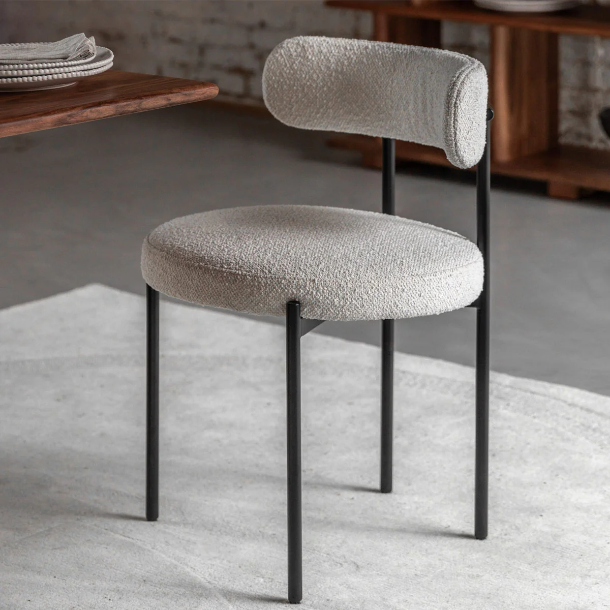 Gallery Direct Aveley Dining Chair Vanilla (2pk) 525x510x750mm - Image 6