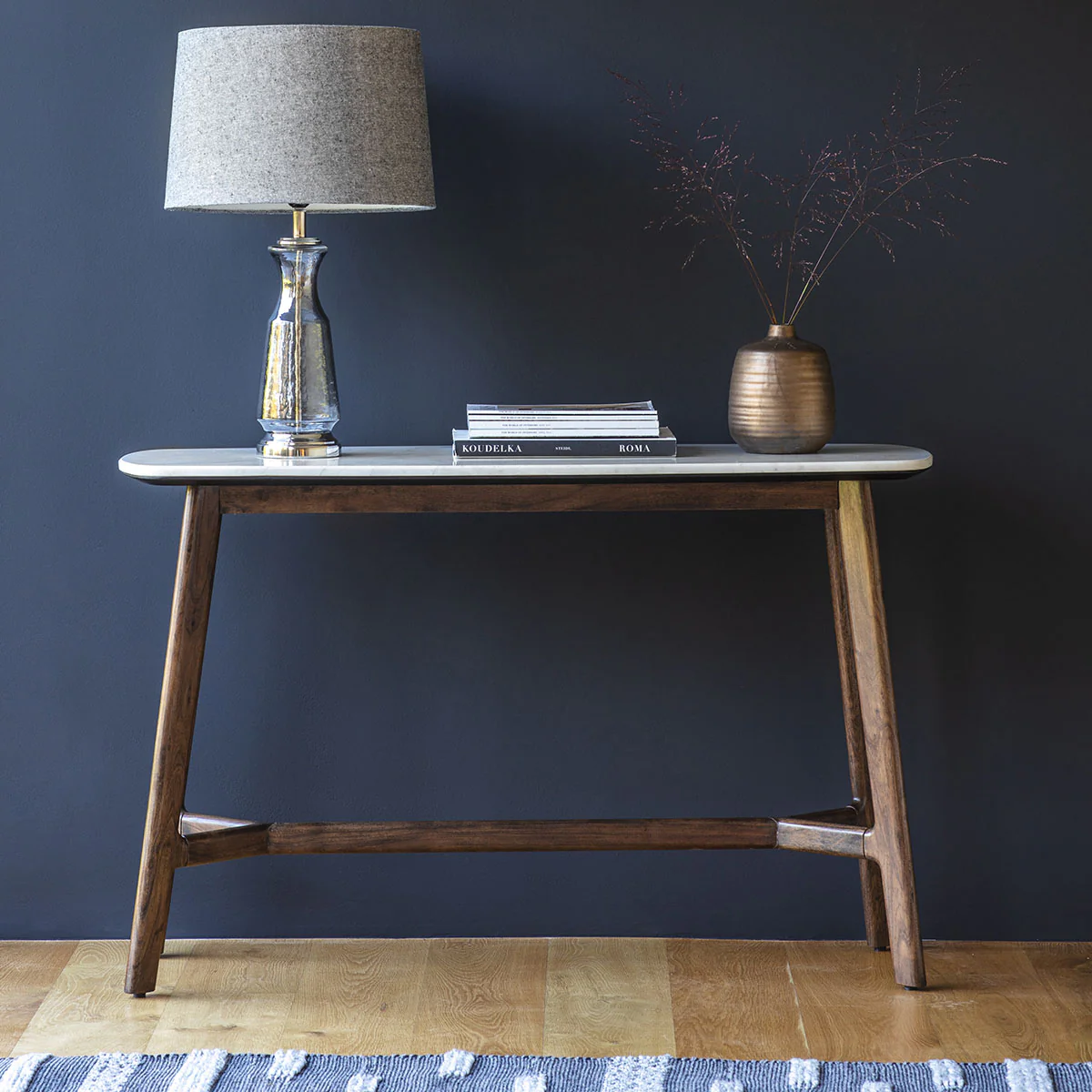 Gallery Direct Barcelona Console Table 1200x460x760mm - Image 5