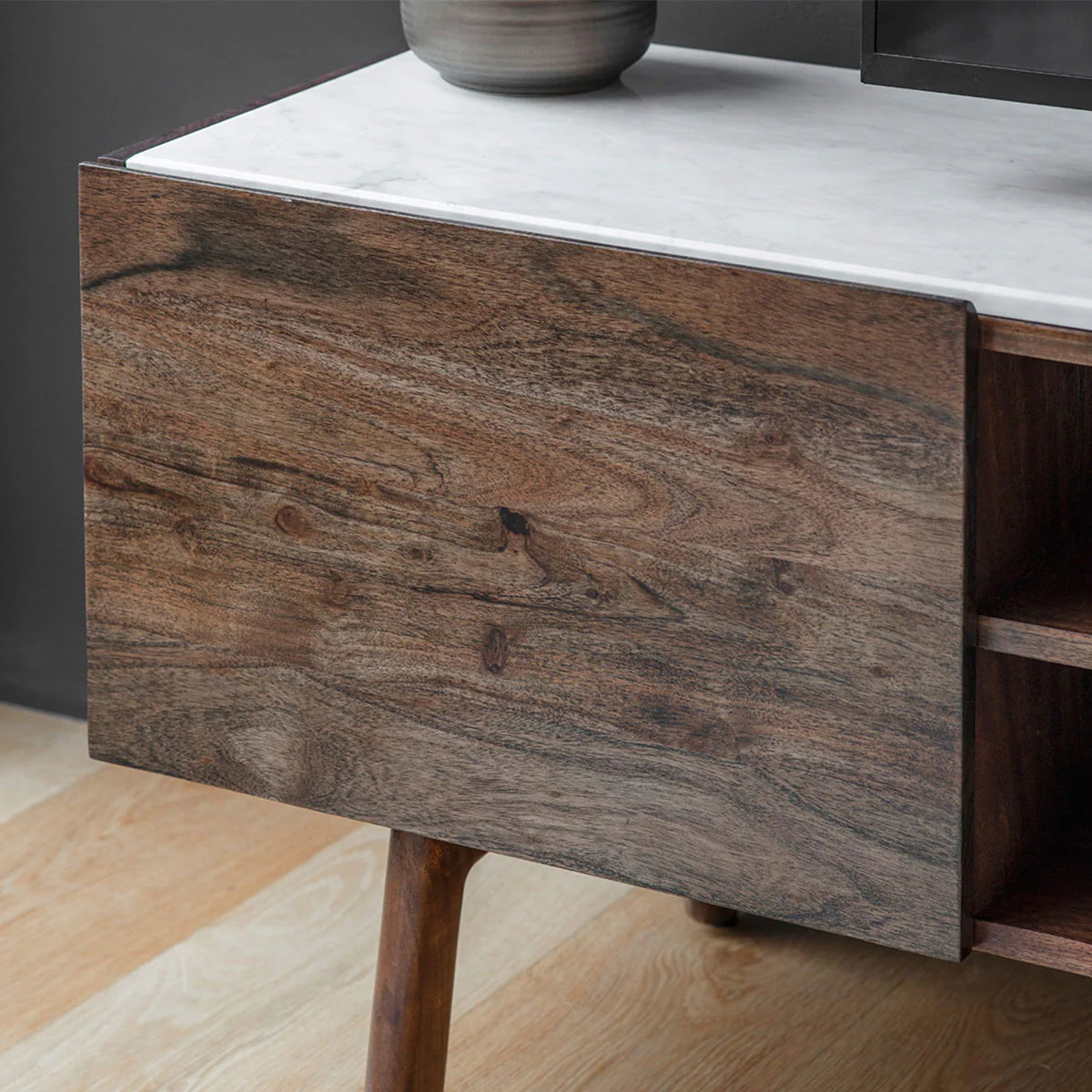 Gallery Direct Barcelona Media Cabinet 1360x380x500mm - Image 4