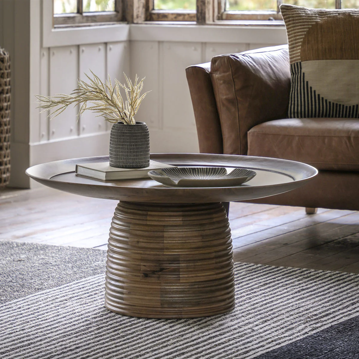 Gallery Direct Belmonte Coffee Table 850x850x400mm - Image 3
