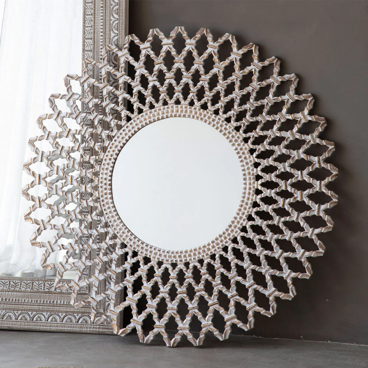 Gallery Direct Bharta Mirror 1200x25x1200mm - Image 2