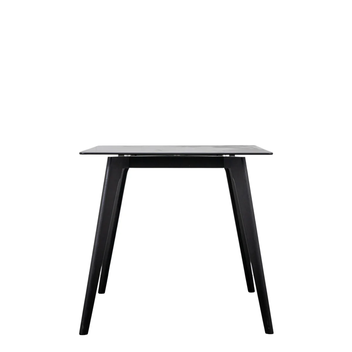 Gallery Direct Blair Rectangle Dining Table Black 1200x800x750mm - Image 3