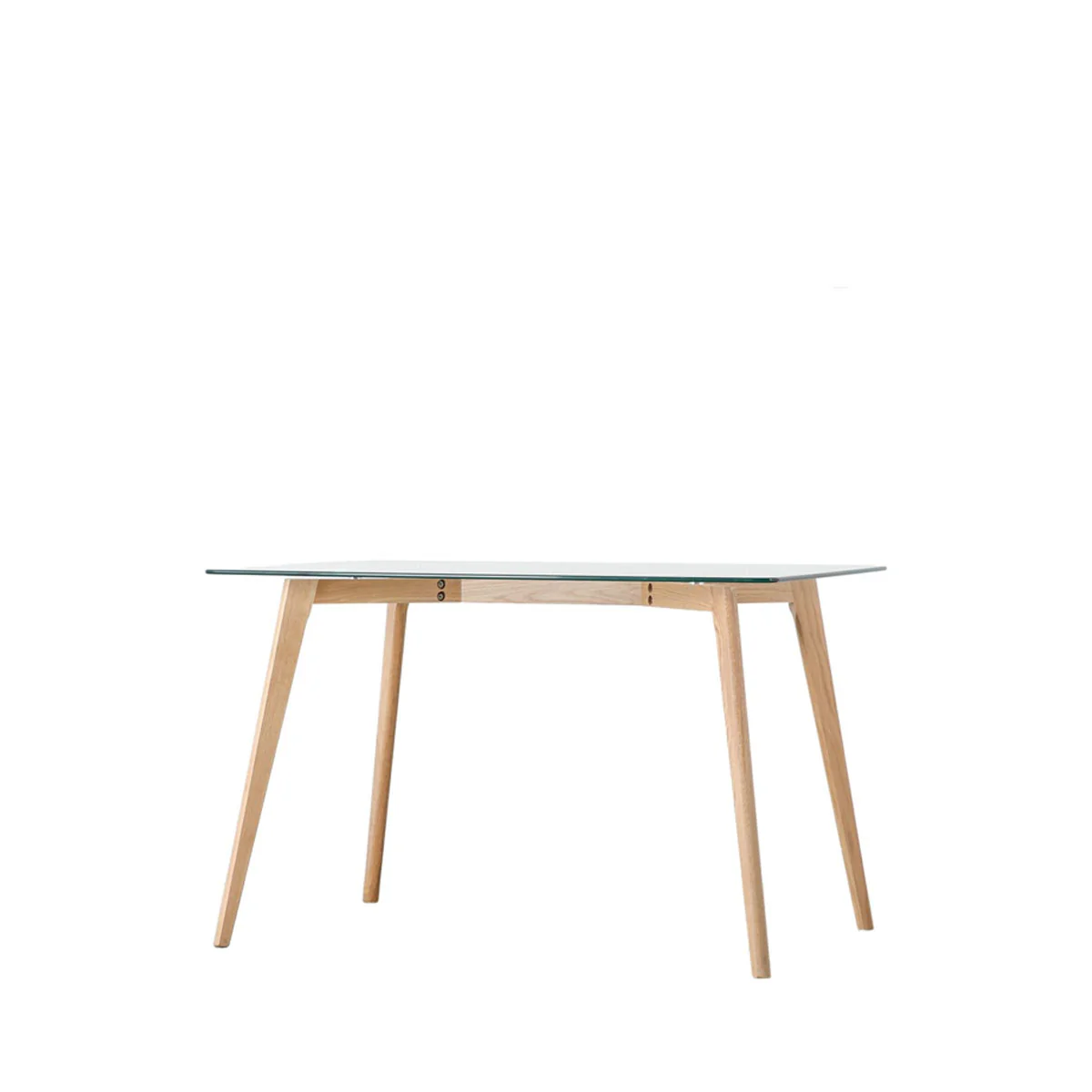 Gallery Direct Blair Rectangle Dining Table Oak 1200x800x750mm - Image 2