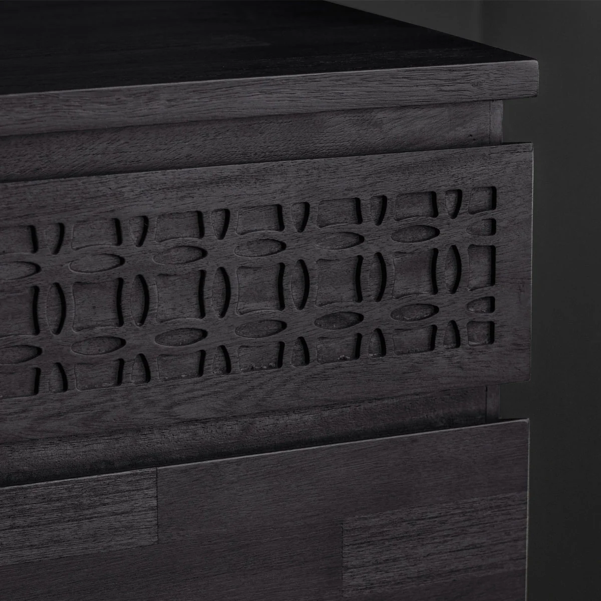 Gallery Direct Boho Boutique 4 Drawer Chest 1000x460x1040mm - Image 4