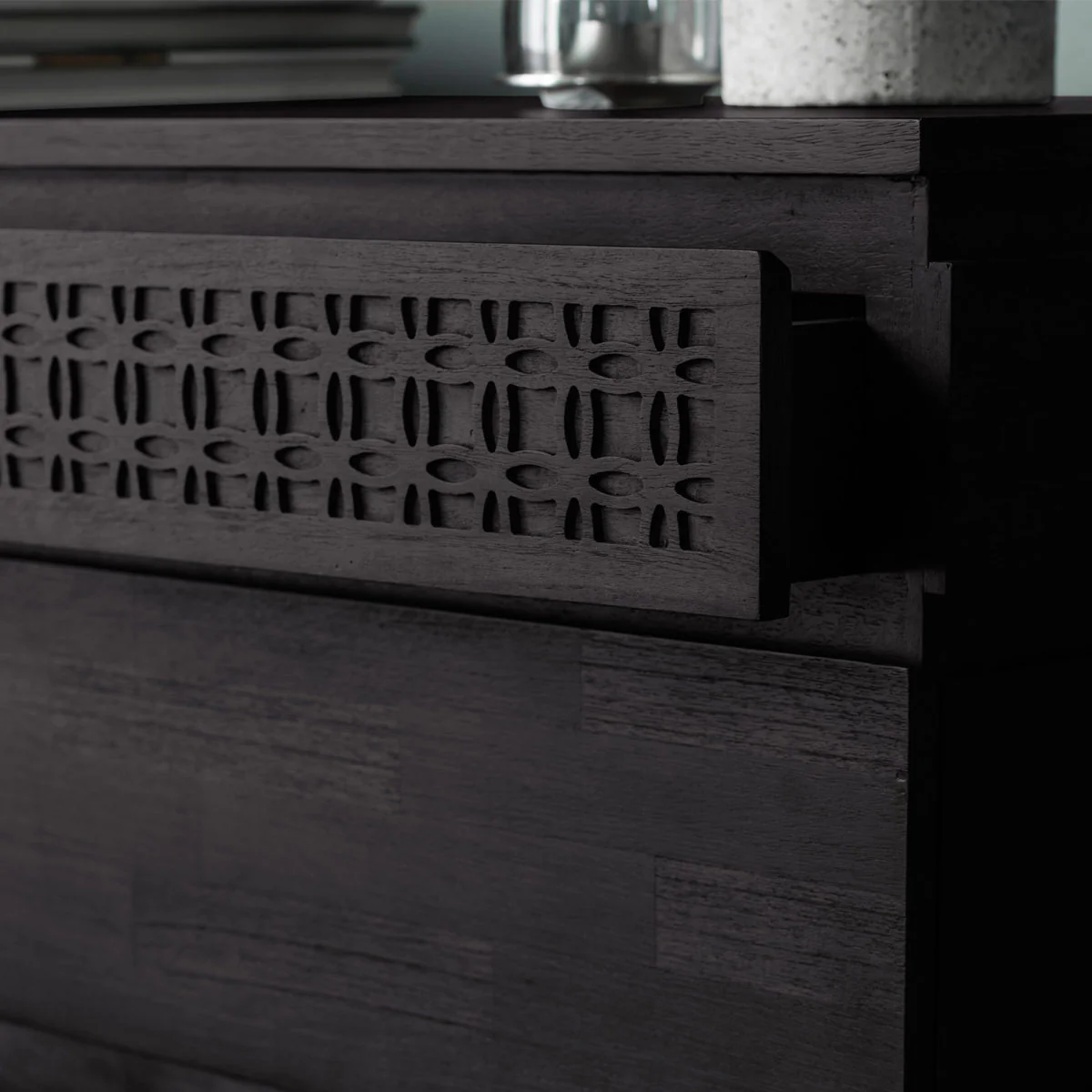 Gallery Direct Boho Boutique 4 Drawer Chest 1000x460x1040mm - Image 5