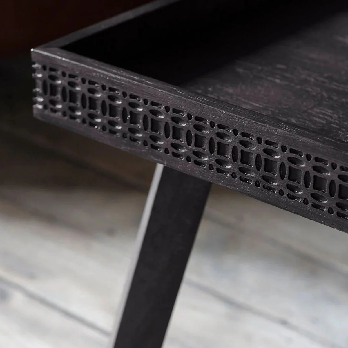 Gallery Direct Boho Boutique Coffee Table 900x900x400mm - Image 3