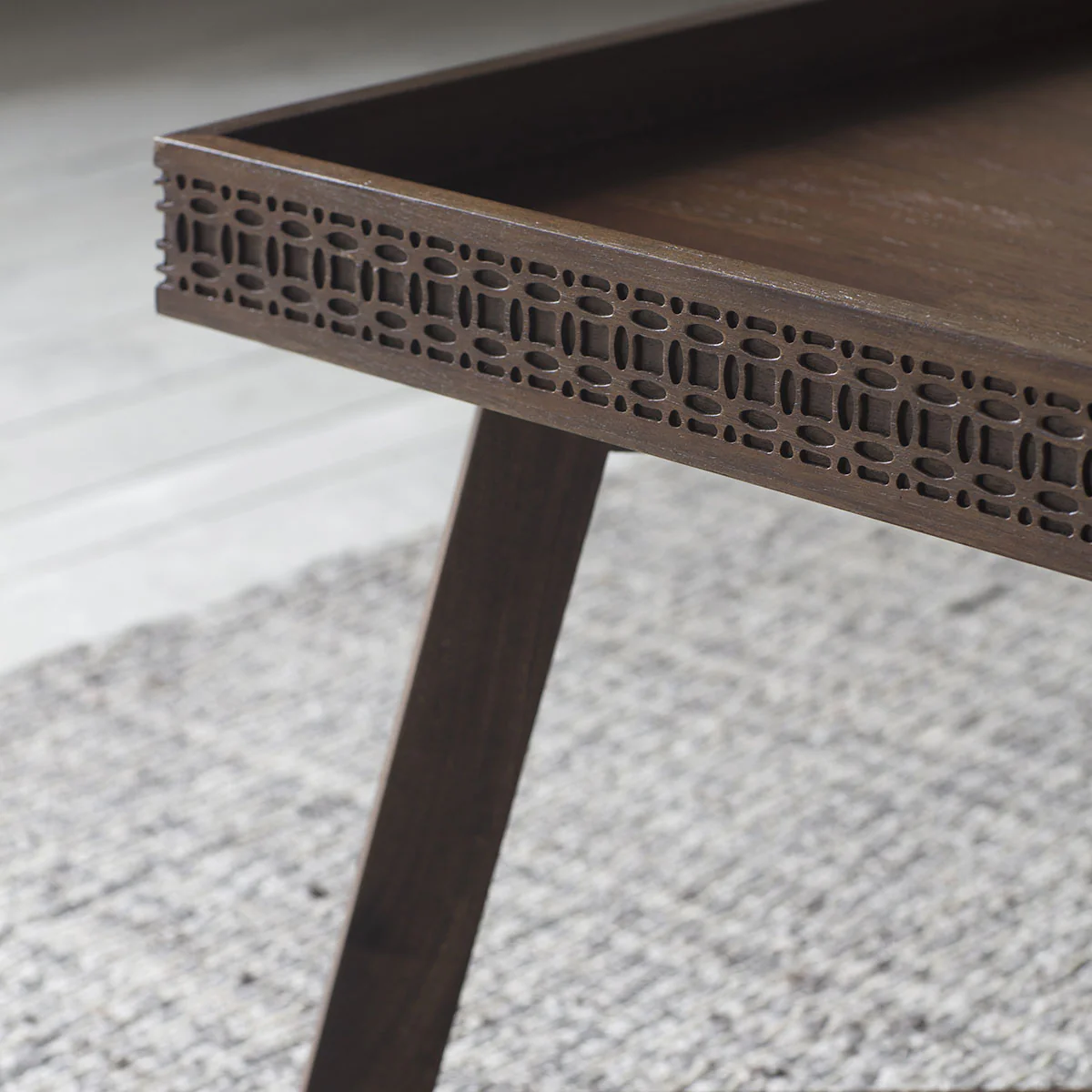 Gallery Direct Boho Retreat Coffee Table 900x900x400mm - Image 3