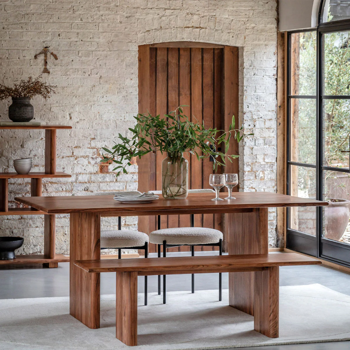 Gallery Direct Borden Dining Table 2200x1000x760mm - Image 6