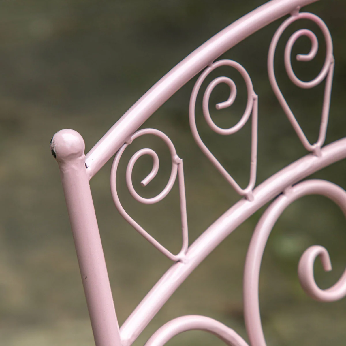 Gallery Direct Brindisi 2 Seater Bistro Set Coral - Image 4