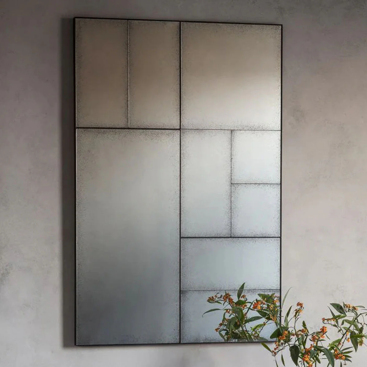 Gallery Direct Broadheath Antique Mirror 810x1220mm - Image 3