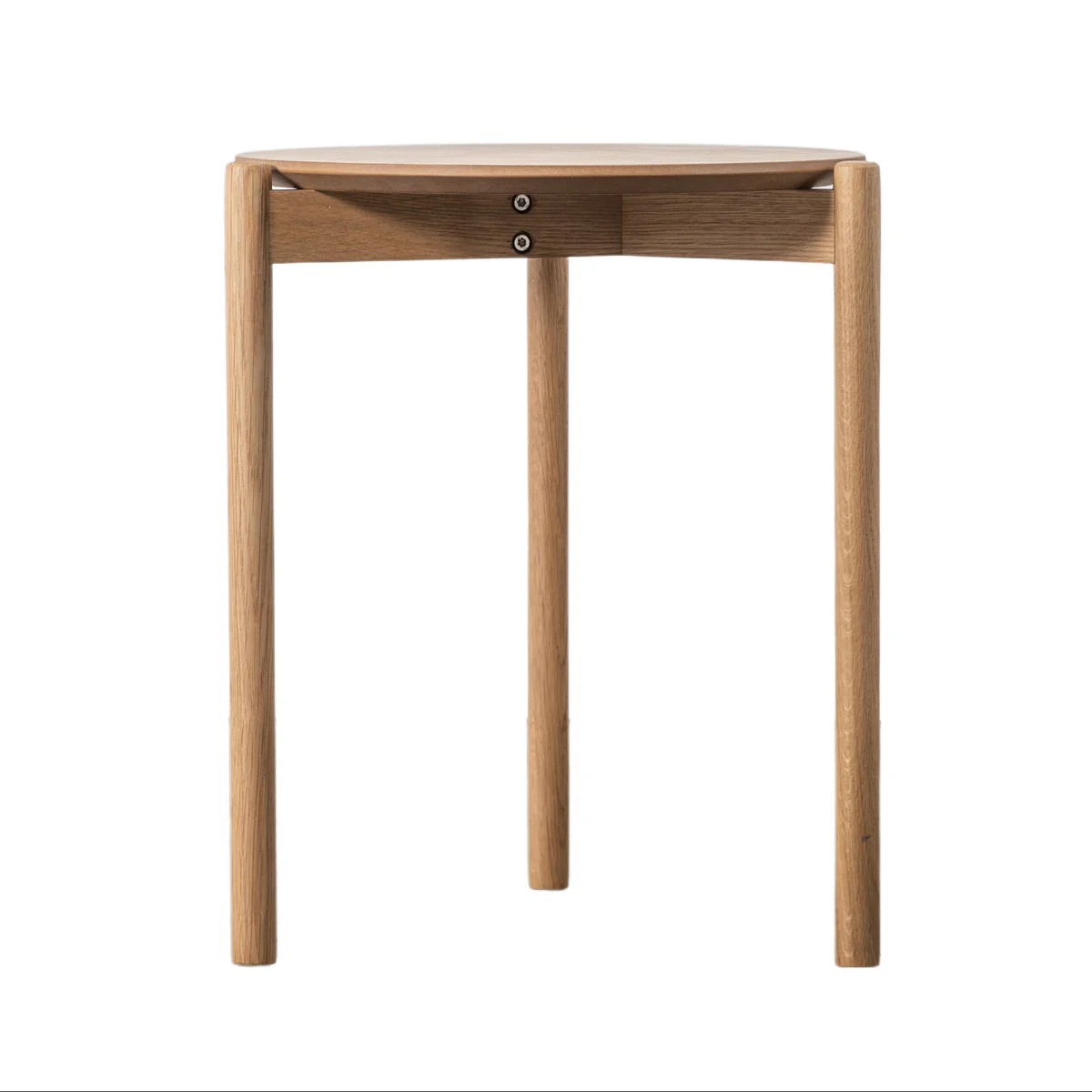Gallery Direct Burley Side Table Oak 400x400x500mm