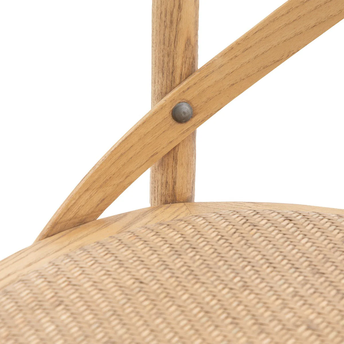 Gallery Direct Cafe Chair Oak/Rattan (2pk) - Image 5