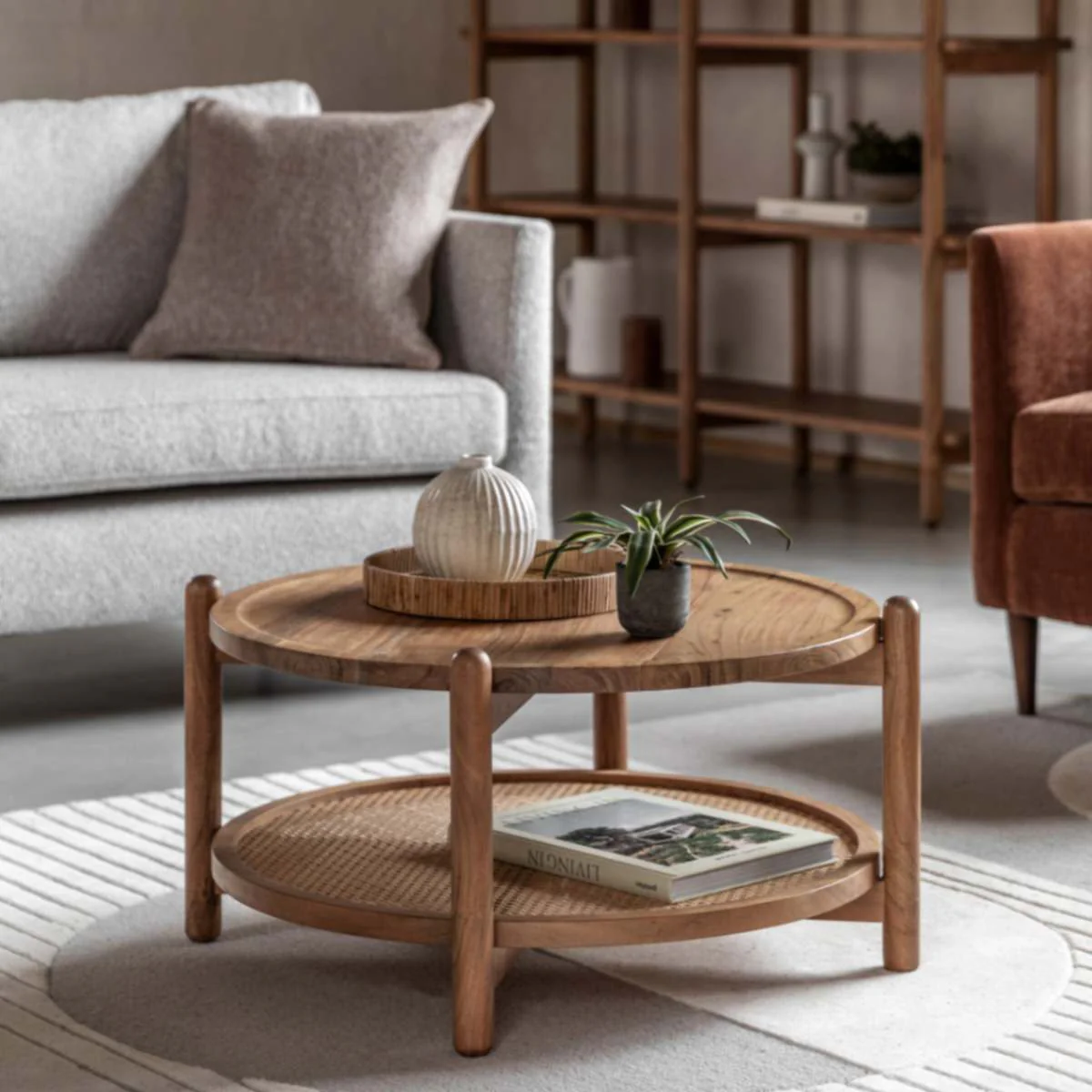Gallery Direct Cannes Coffee Table 800x800x400mm - Image 8