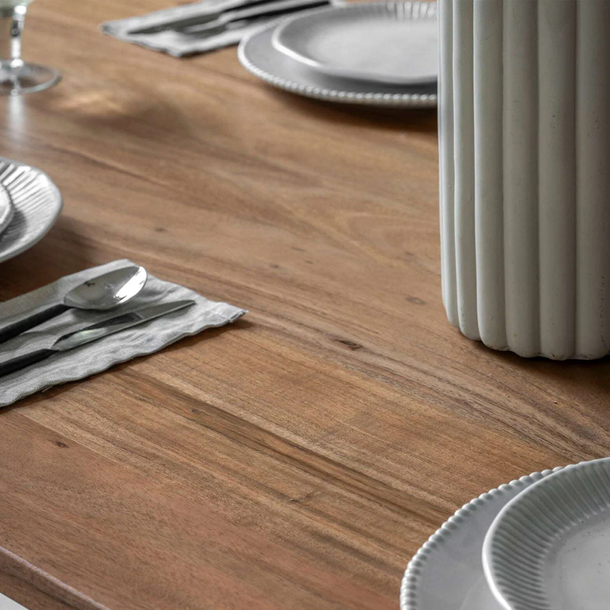 Gallery Direct Cannes Dining Table 2000x900x760mm - Image 2