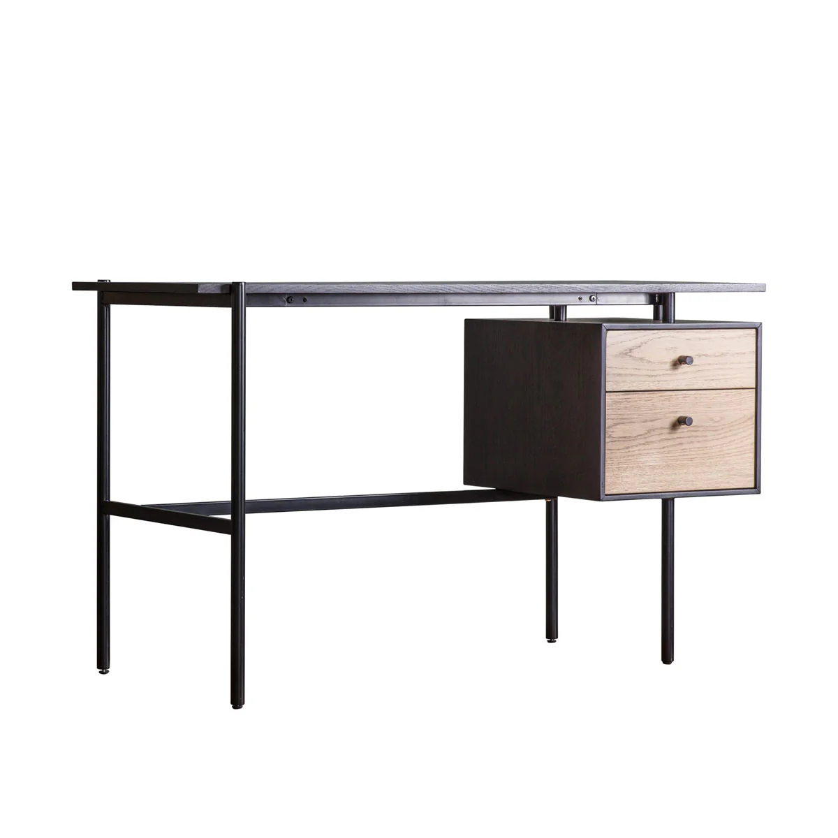 Gallery Direct Carbury 2 Drawer Desk 1300x500x750mm - Image 2
