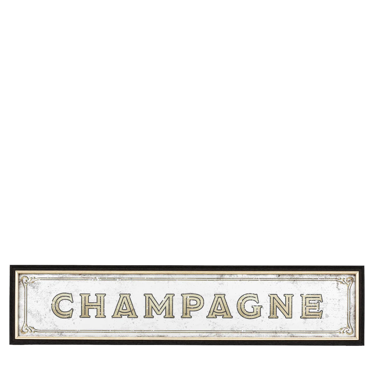 Gallery Direct Champagne Mirror 220x970mm