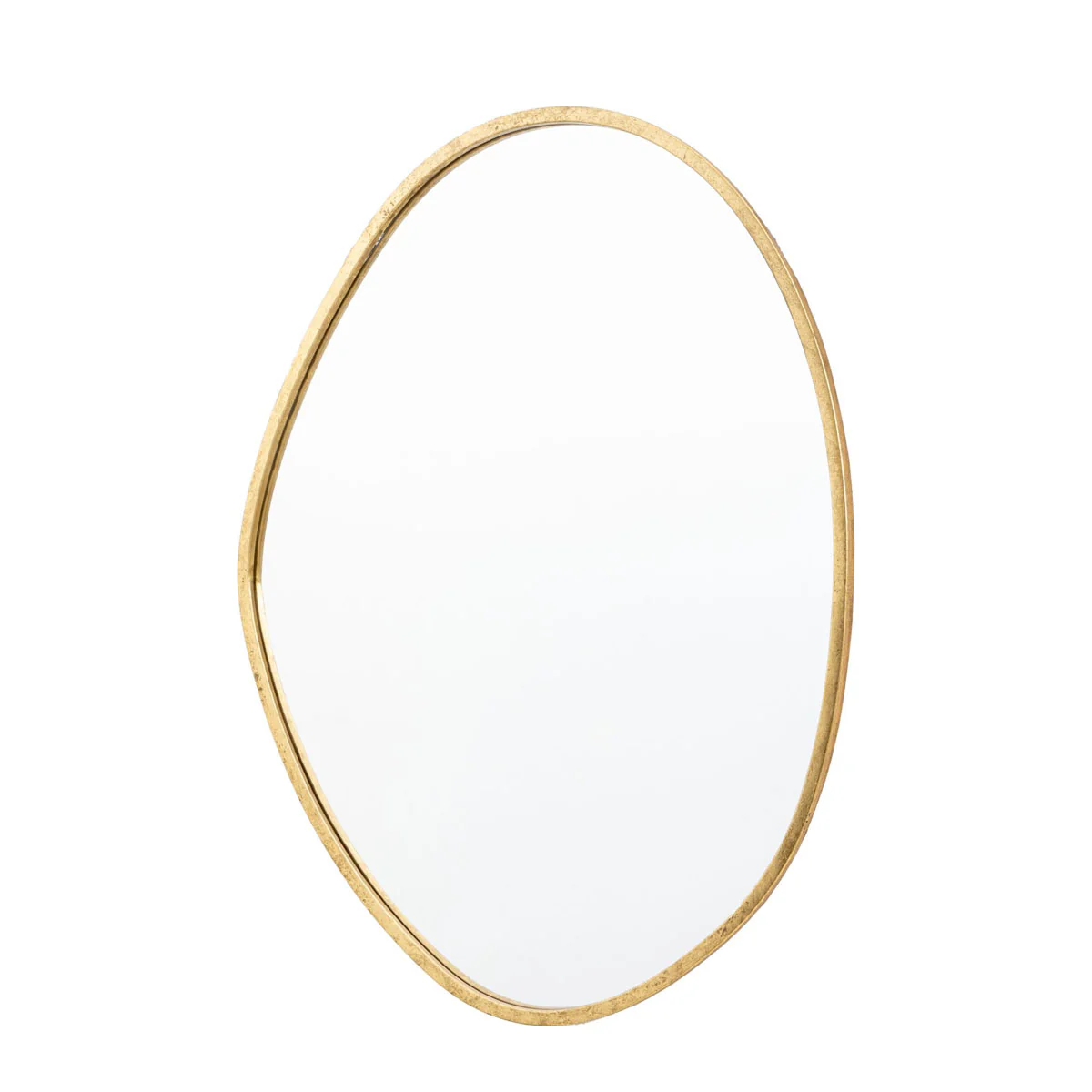 Gallery Direct Chattenden Mirror Gold 600x25x700mm - Image 2