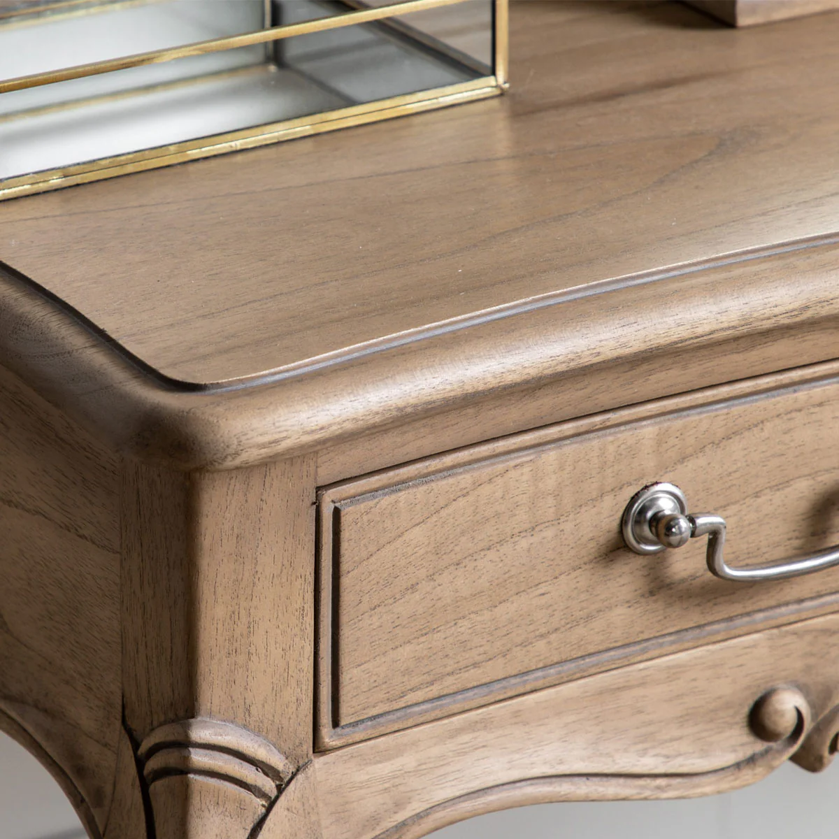 Gallery Direct Chic Dressing Table Weathered 1260x450x760mm - Image 3