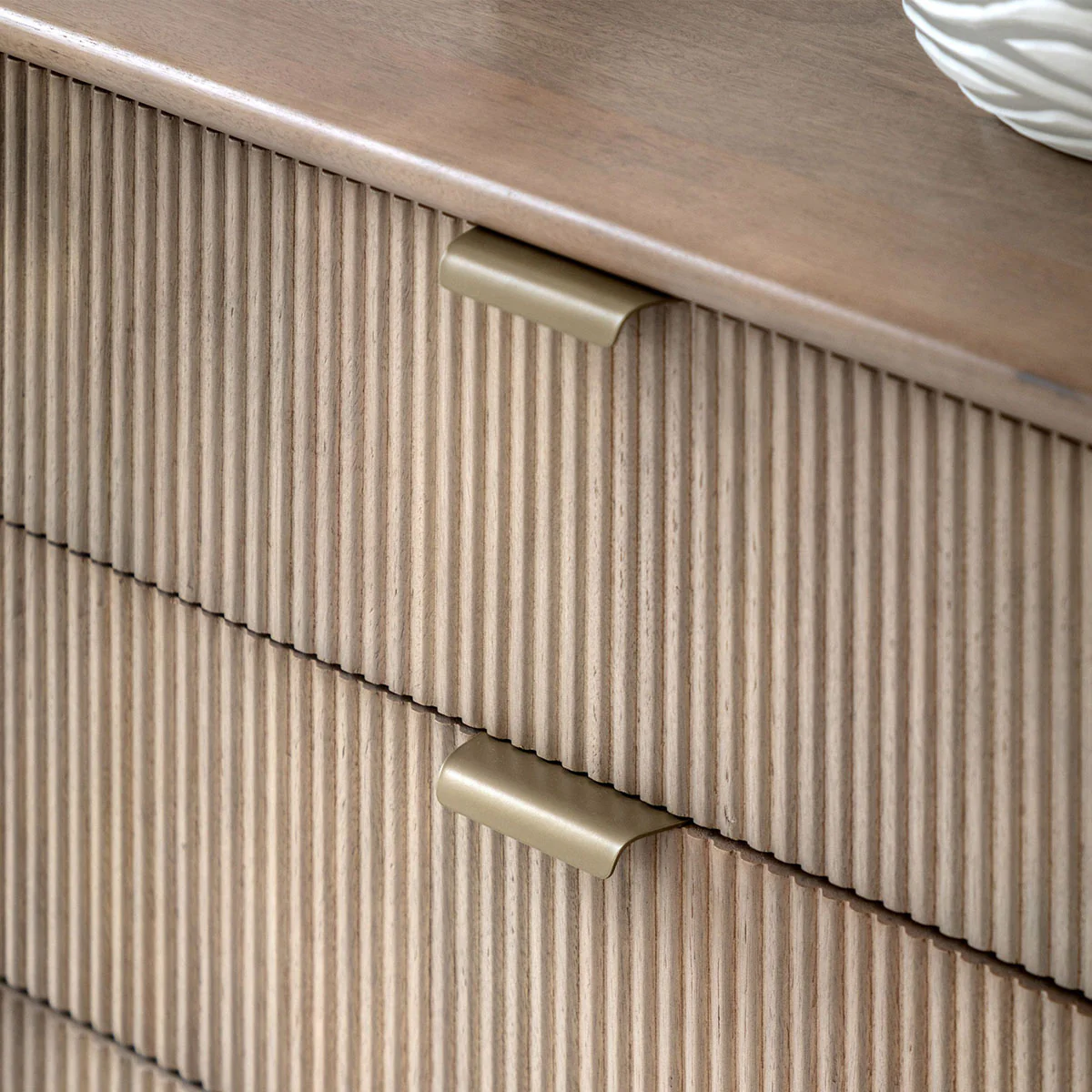 Gallery Direct Colonna 6 Drawer Chest 1350x450x750mm - Image 3