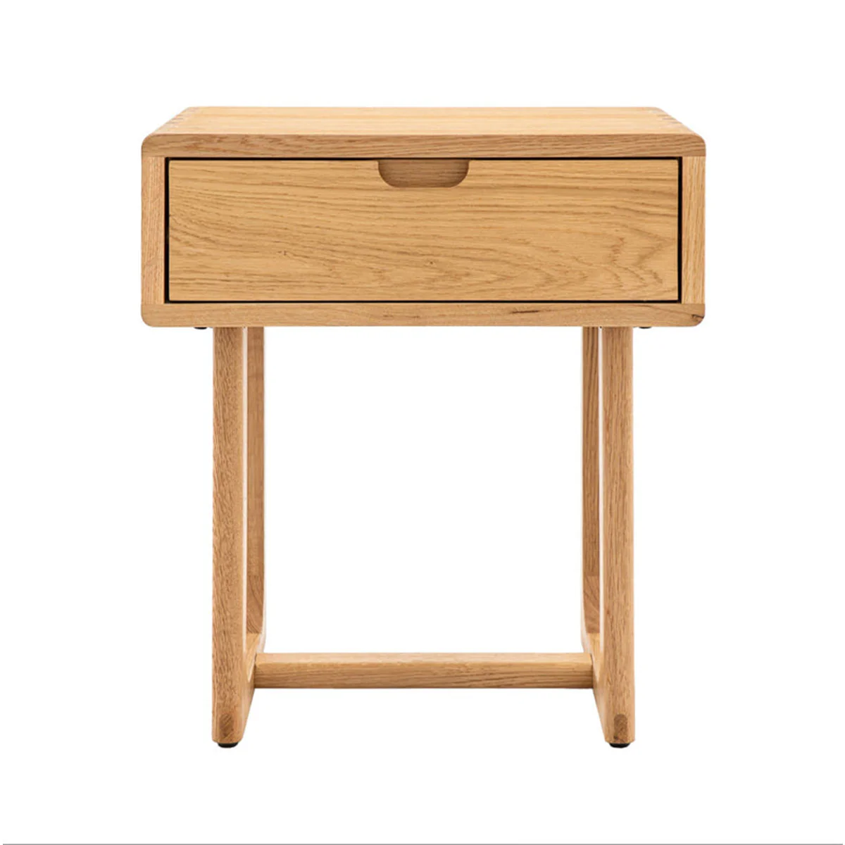 Gallery Direct Craft 1 Drawer Bedside Natural 500x400x550mm - Image 5