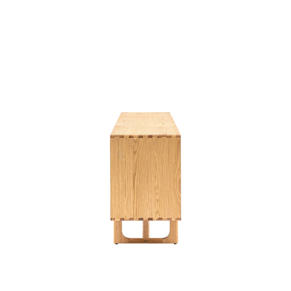 Gallery Direct Craft 4 Door Sideboard Natural 1700x450x750mm - Image 4