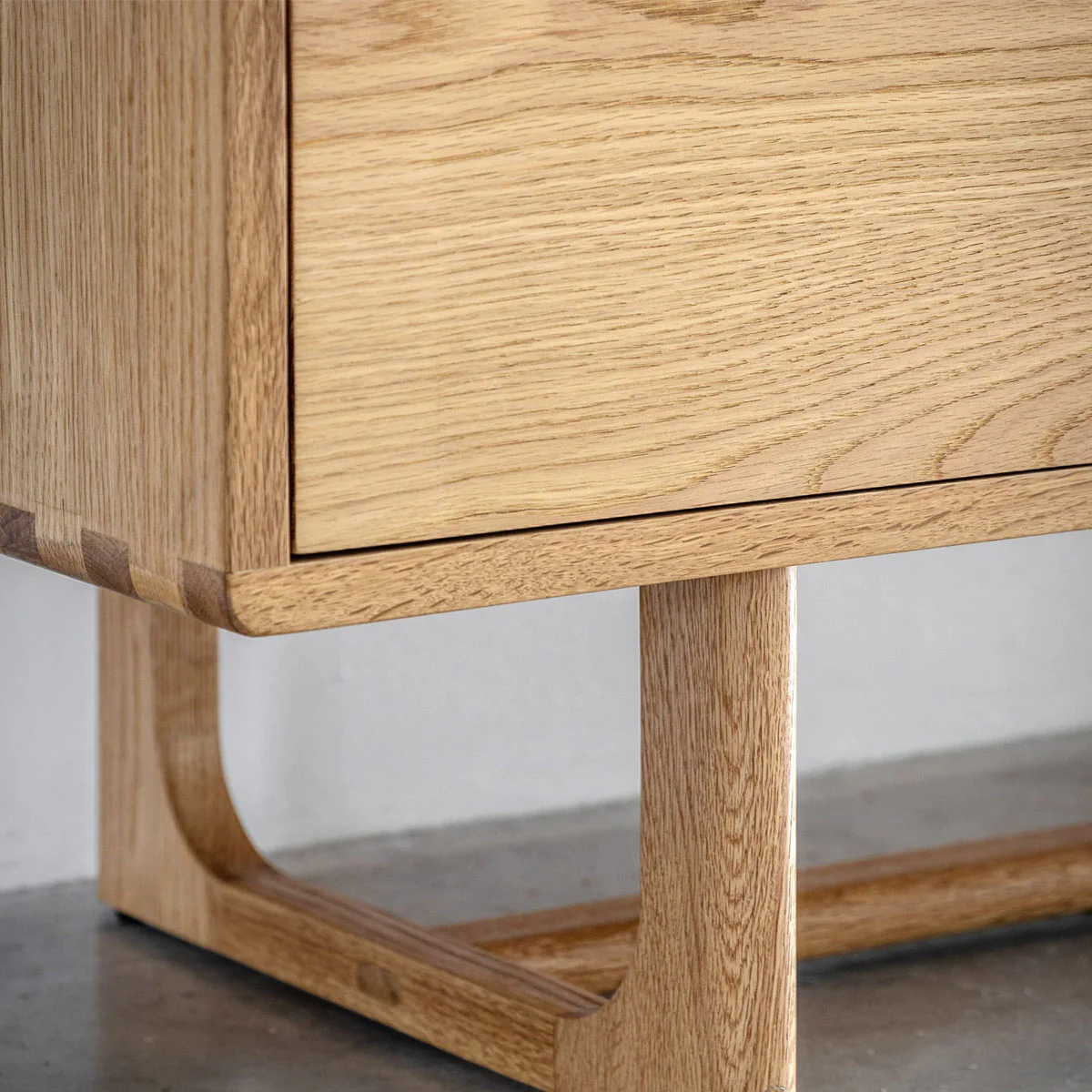 Gallery Direct Craft 4 Door Sideboard Natural 1700x450x750mm - Image 5