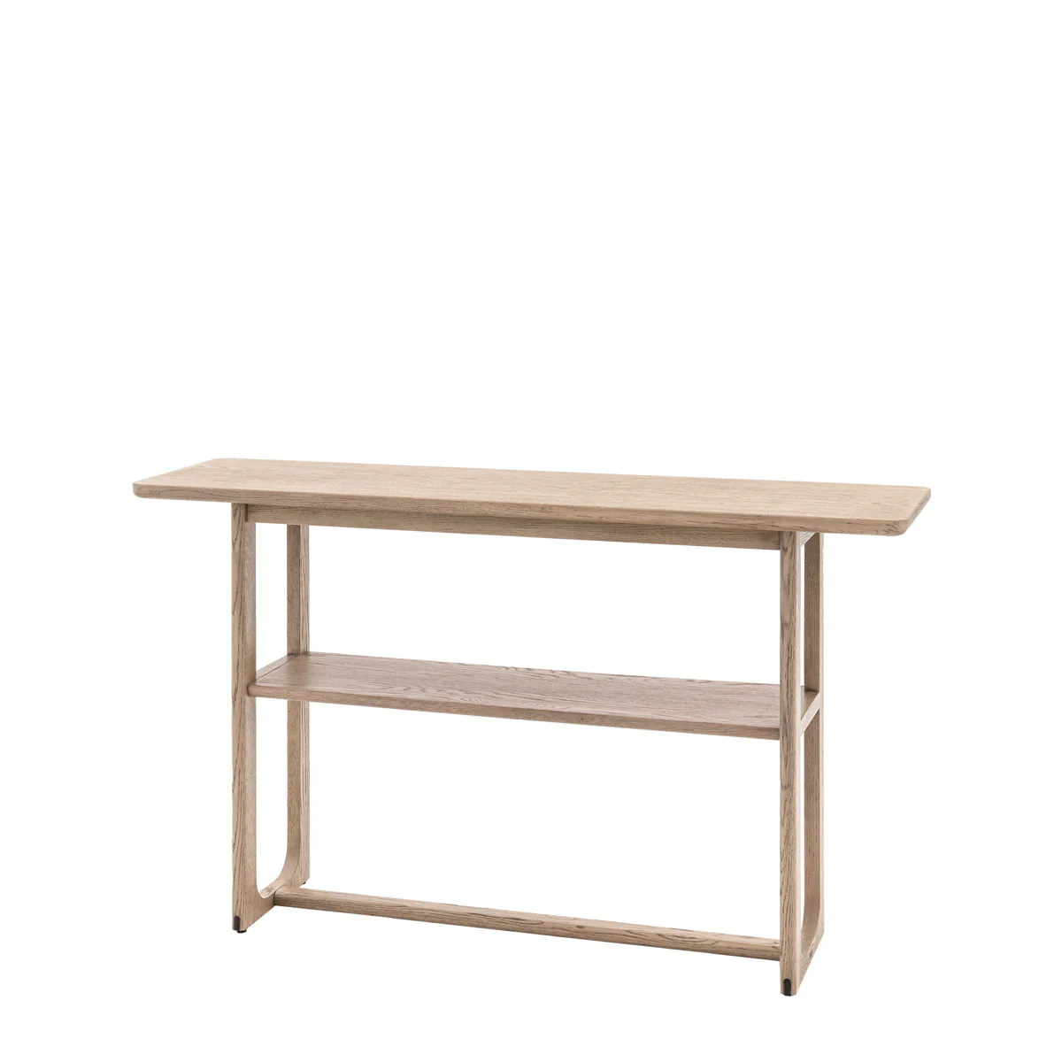 Gallery Direct Craft Console Table Smoked 1400x380x800mm - Image 2