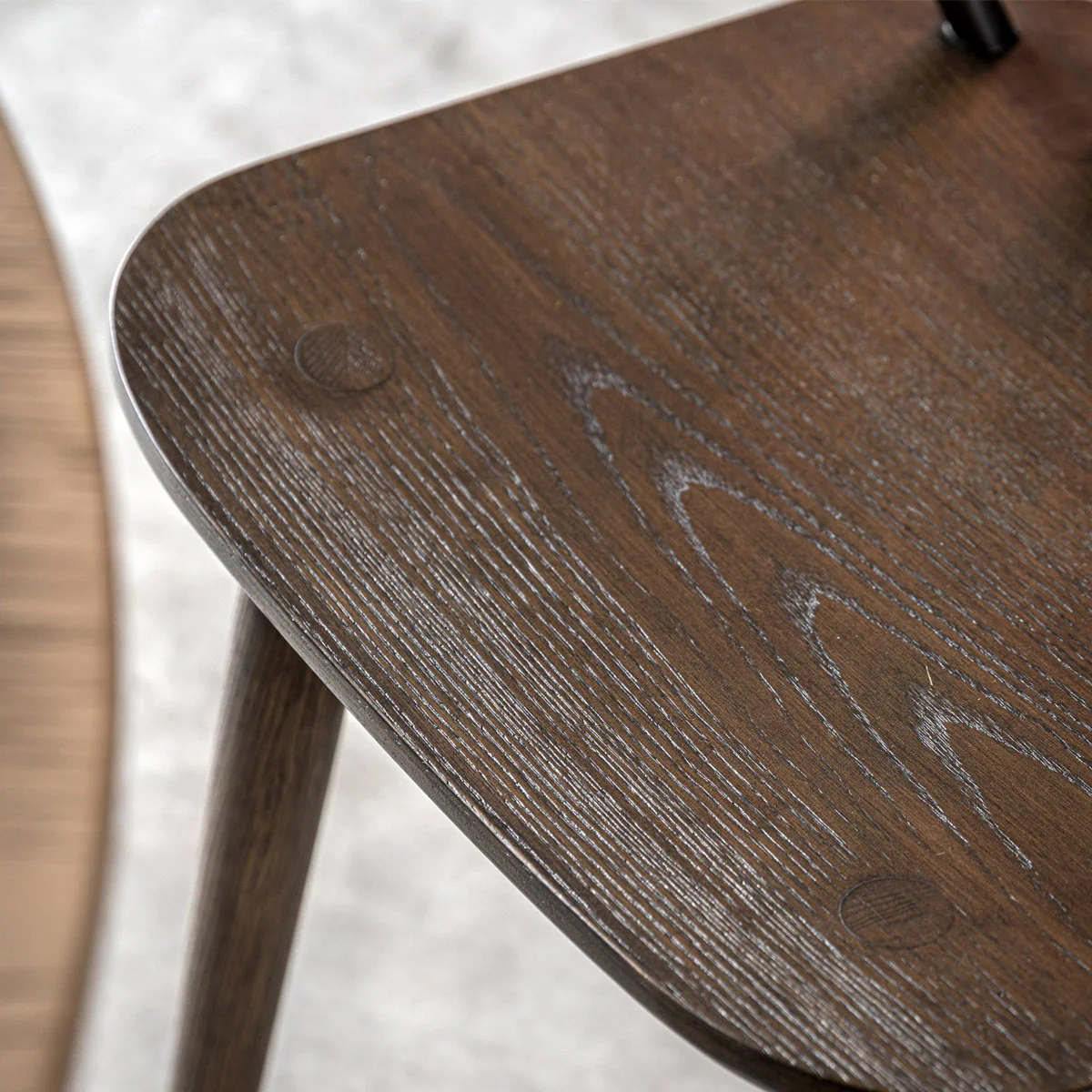 Gallery Direct Craft Dining Chair Mocha (2pk) 540x520x760mm - Image 4