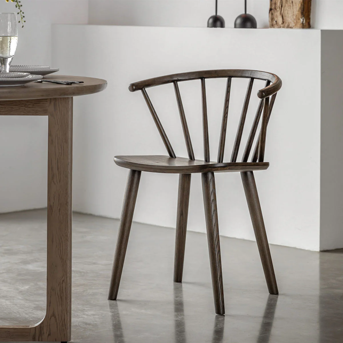 Gallery Direct Craft Dining Chair Mocha (2pk) 540x520x760mm - Image 6