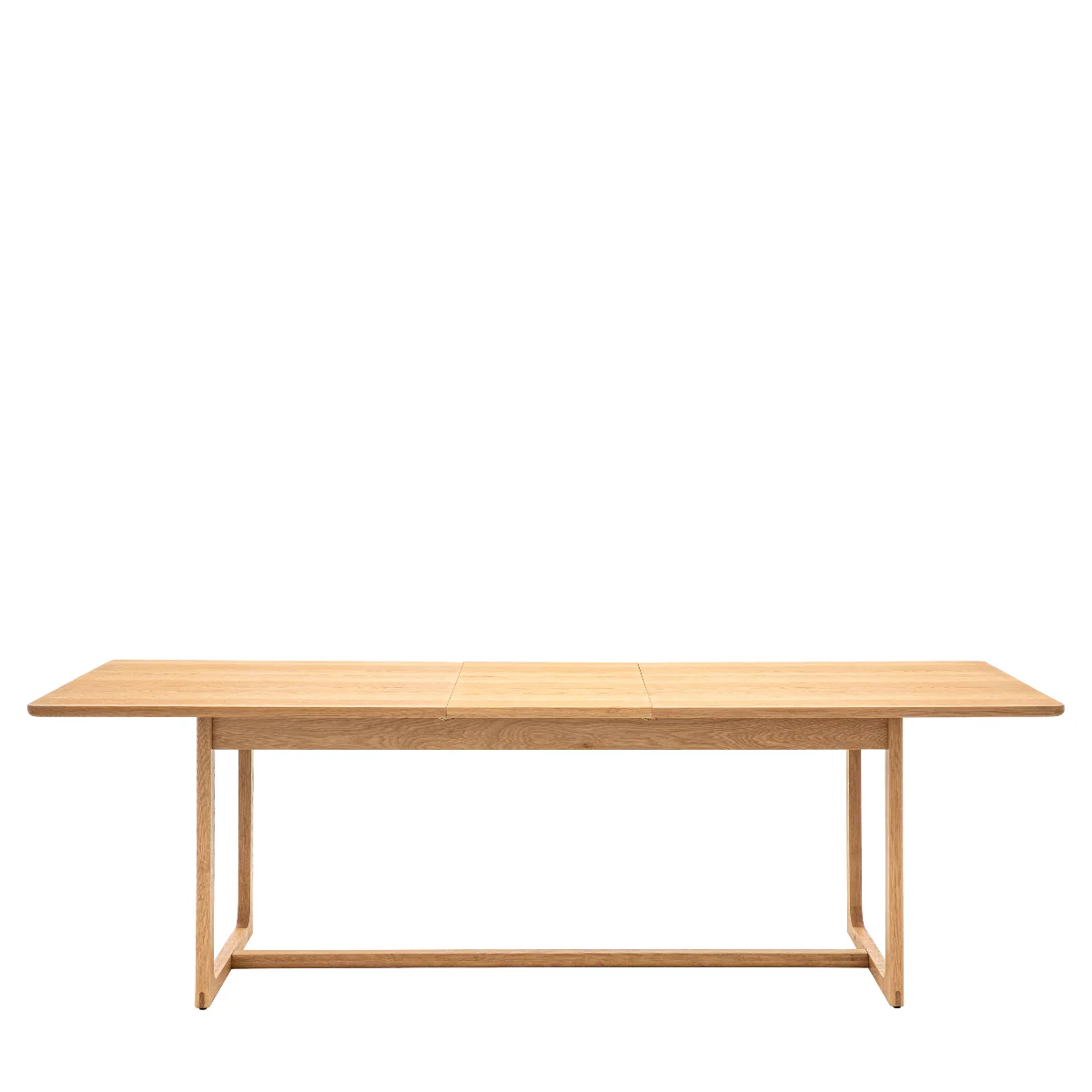 Gallery Direct Craft Ext Dining Table Natural 2000/2500x950x750mm