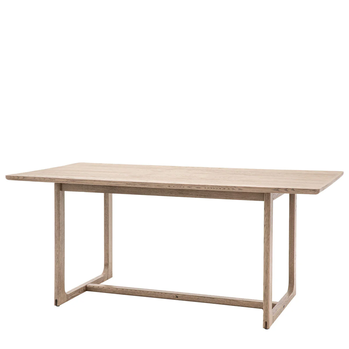Gallery Direct Craft Ext Dining Table Smoked 2000/2500x950x750mm - Image 2