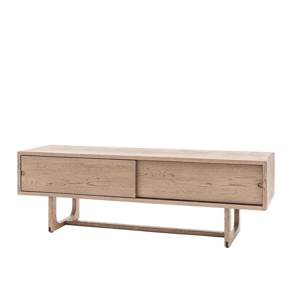 Gallery Direct Craft Media Unit Smoked 1400x400x450mm - Image 3
