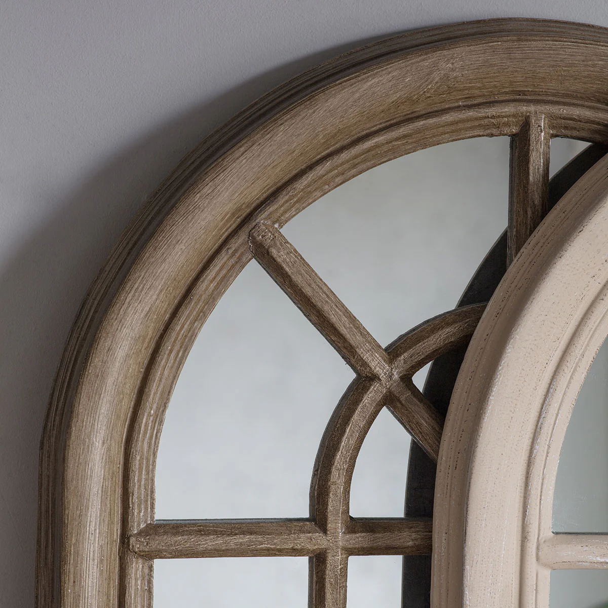 Gallery Direct Curtis Mirror Weathered 610x1780mm - Image 2