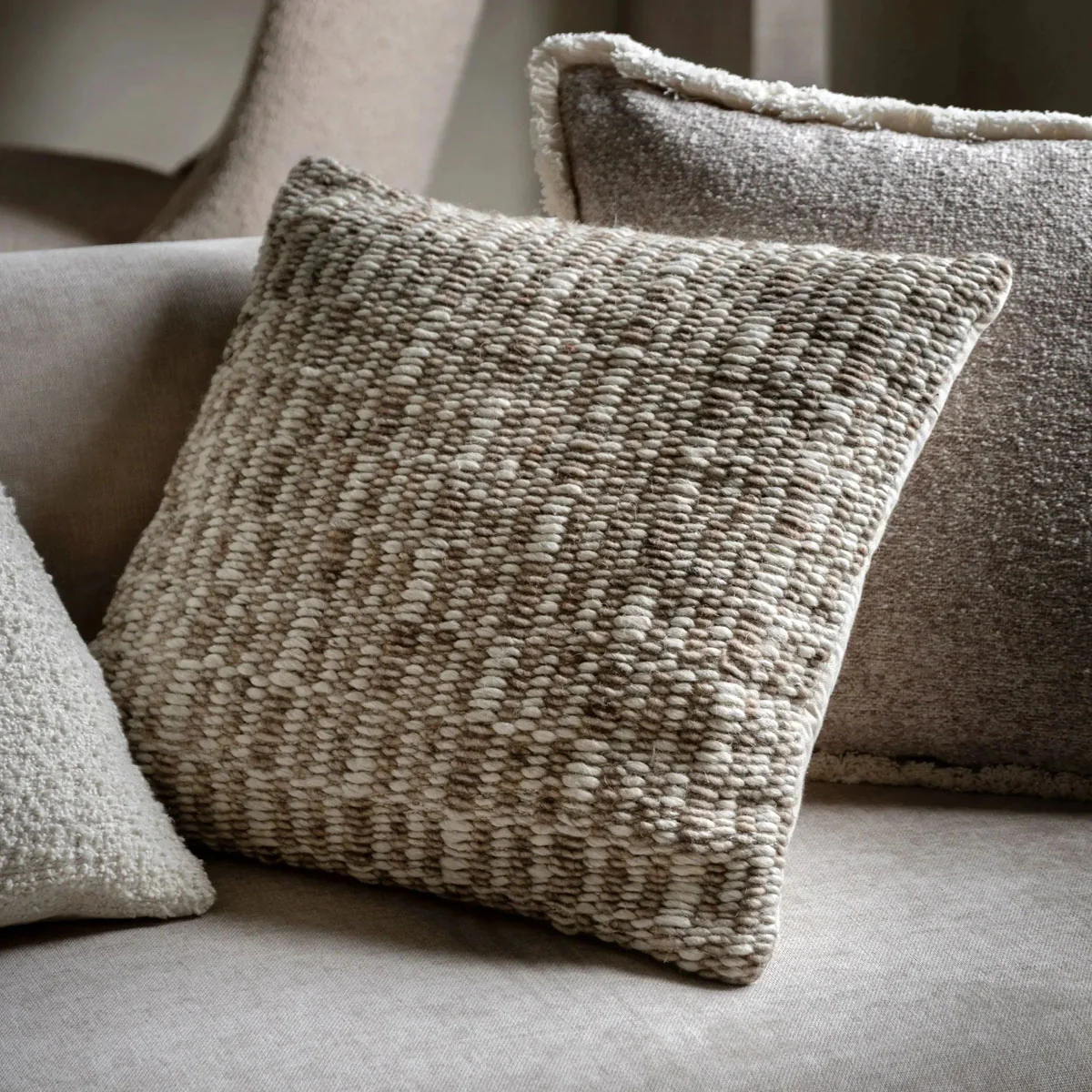 Gallery Direct Delamere Cushion Natural - Image 3