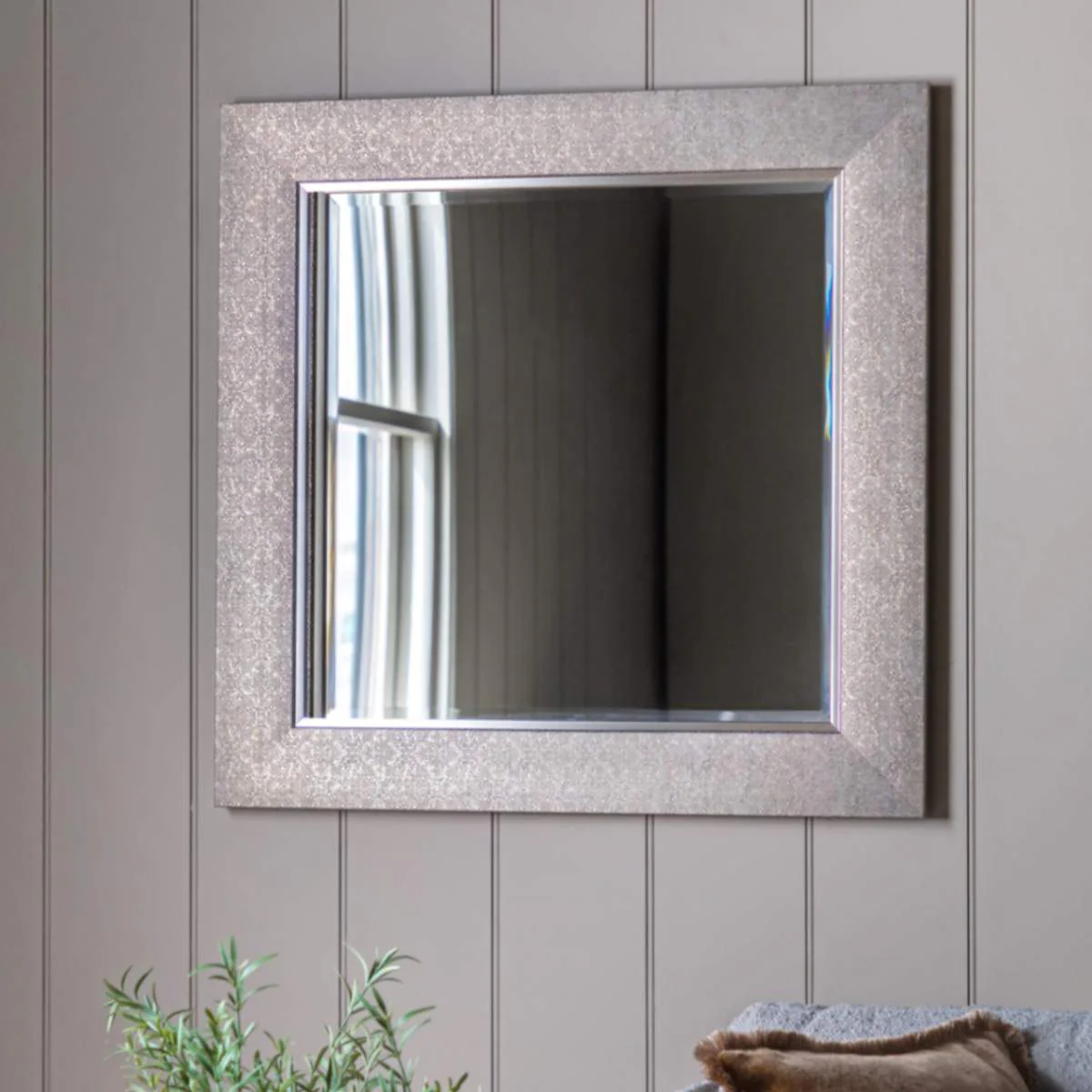 Gallery Direct Delhi Square Mirror 925x925mm - Image 8