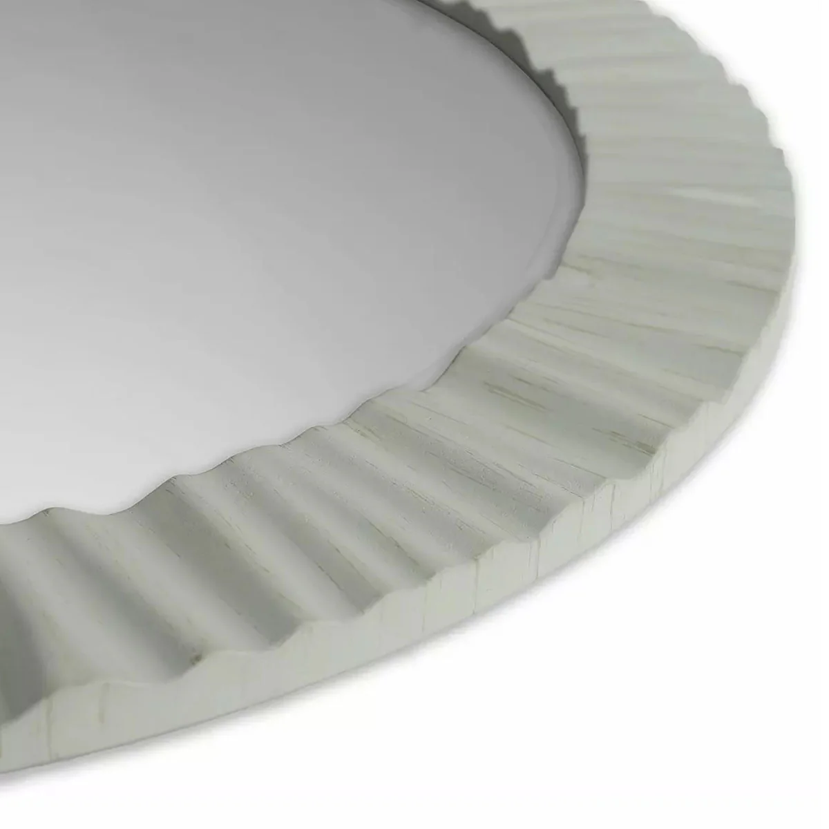 Gallery Direct Durham Mirror Soft Green 700x25x700mm - Image 2