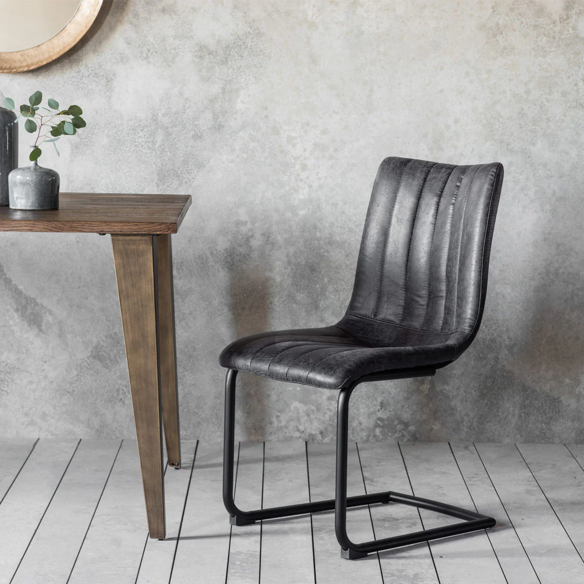Gallery Direct Edington Grey Chair (2pk) - Image 7