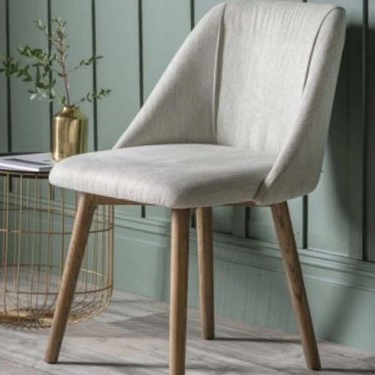 Gallery Direct Elliot Dining Chair Neutral (2pk) 570x610x840mm - Image 3