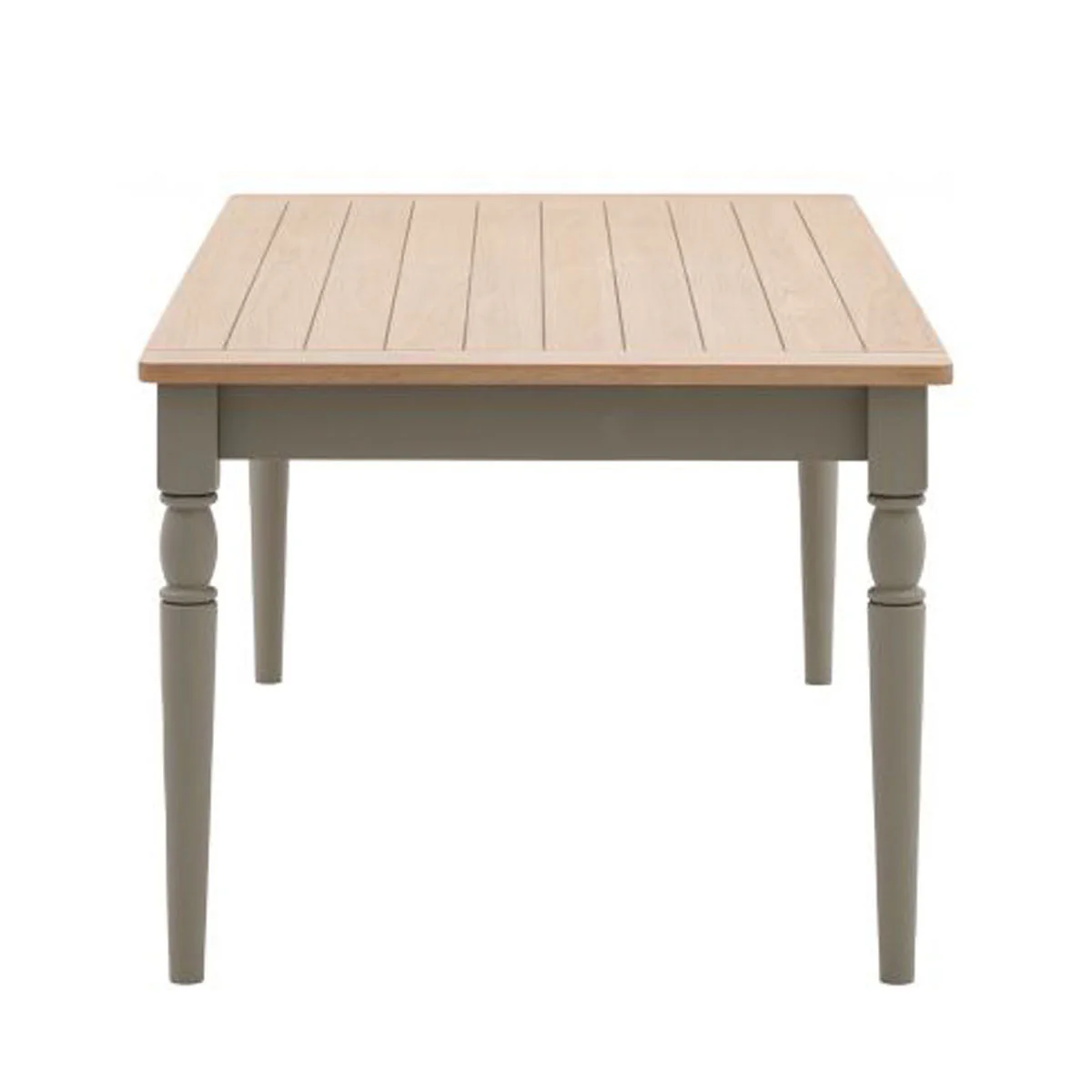 Gallery Direct Eton Ext Dning Tble Prairie1800/2300x950x750mm - Image 2