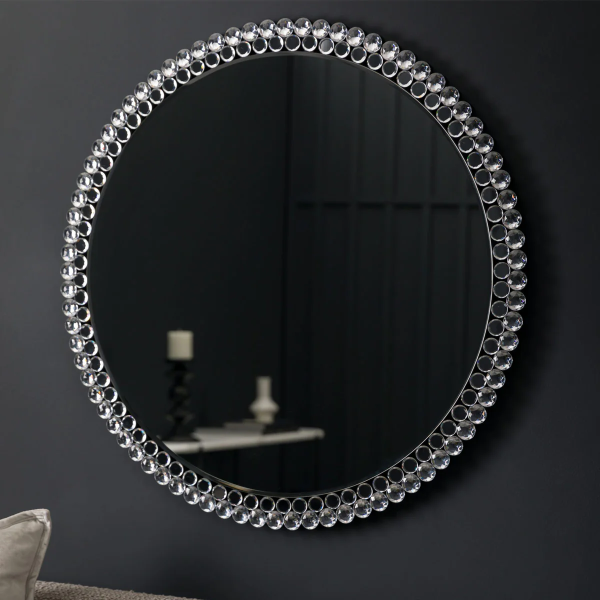 Gallery Direct Fallon Round Mirror 600mm - Image 4