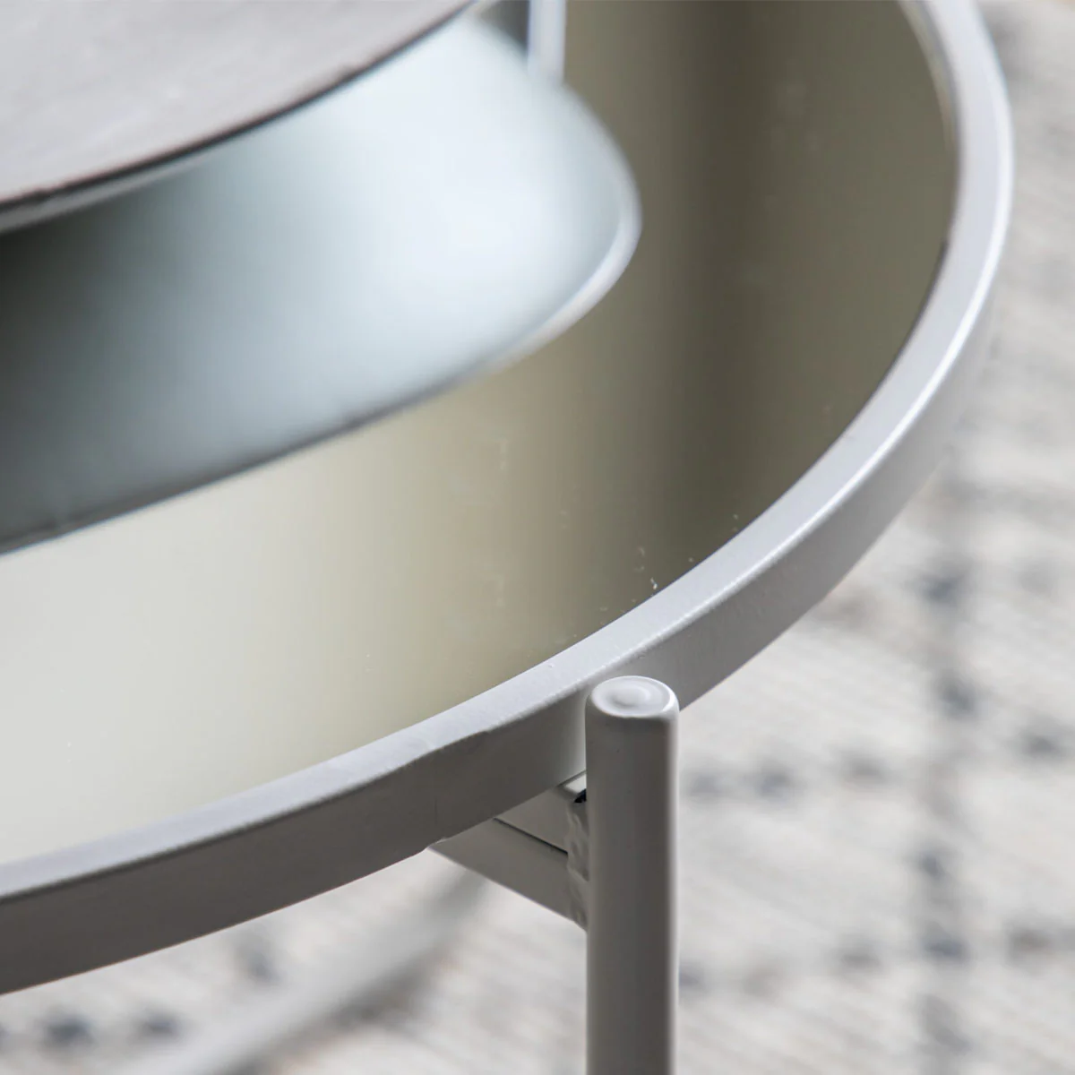 Gallery Direct Fawley Coffee Table White 650x650x500mm - Image 2