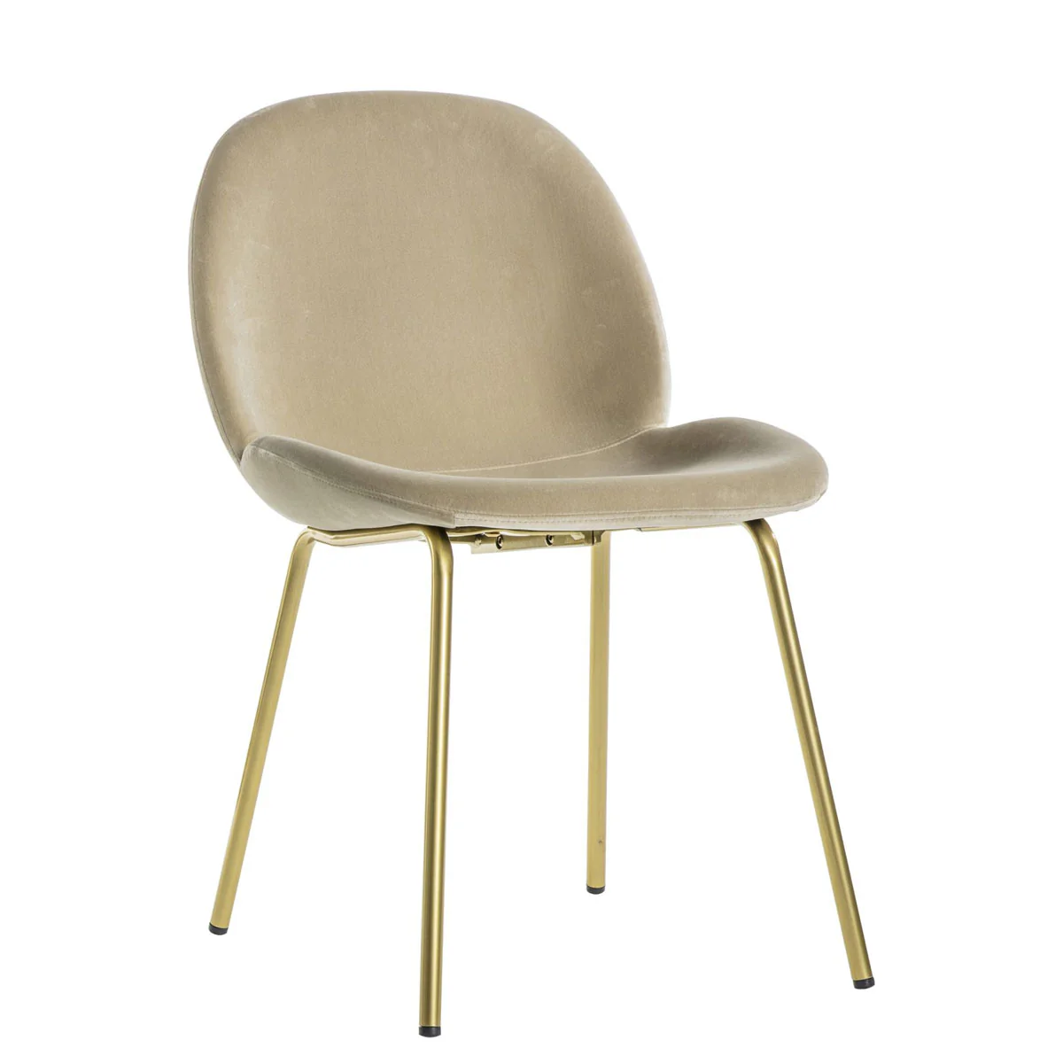 Gallery Direct Flanagan Chair Oatmeal Velvet (2pk) - Image 2
