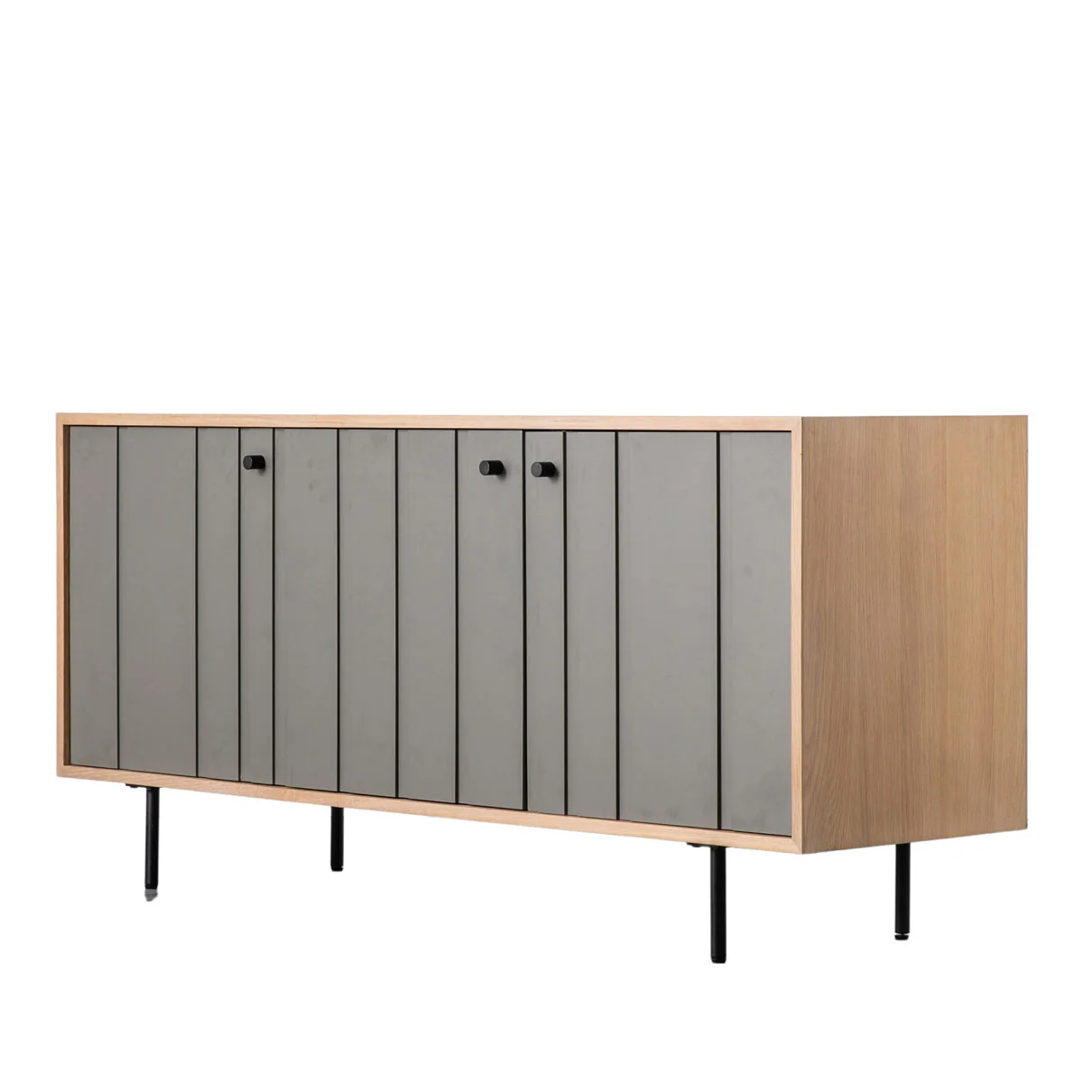 Gallery Direct Fuji 3 Door Sideboard 1500x450x700mm - Image 2