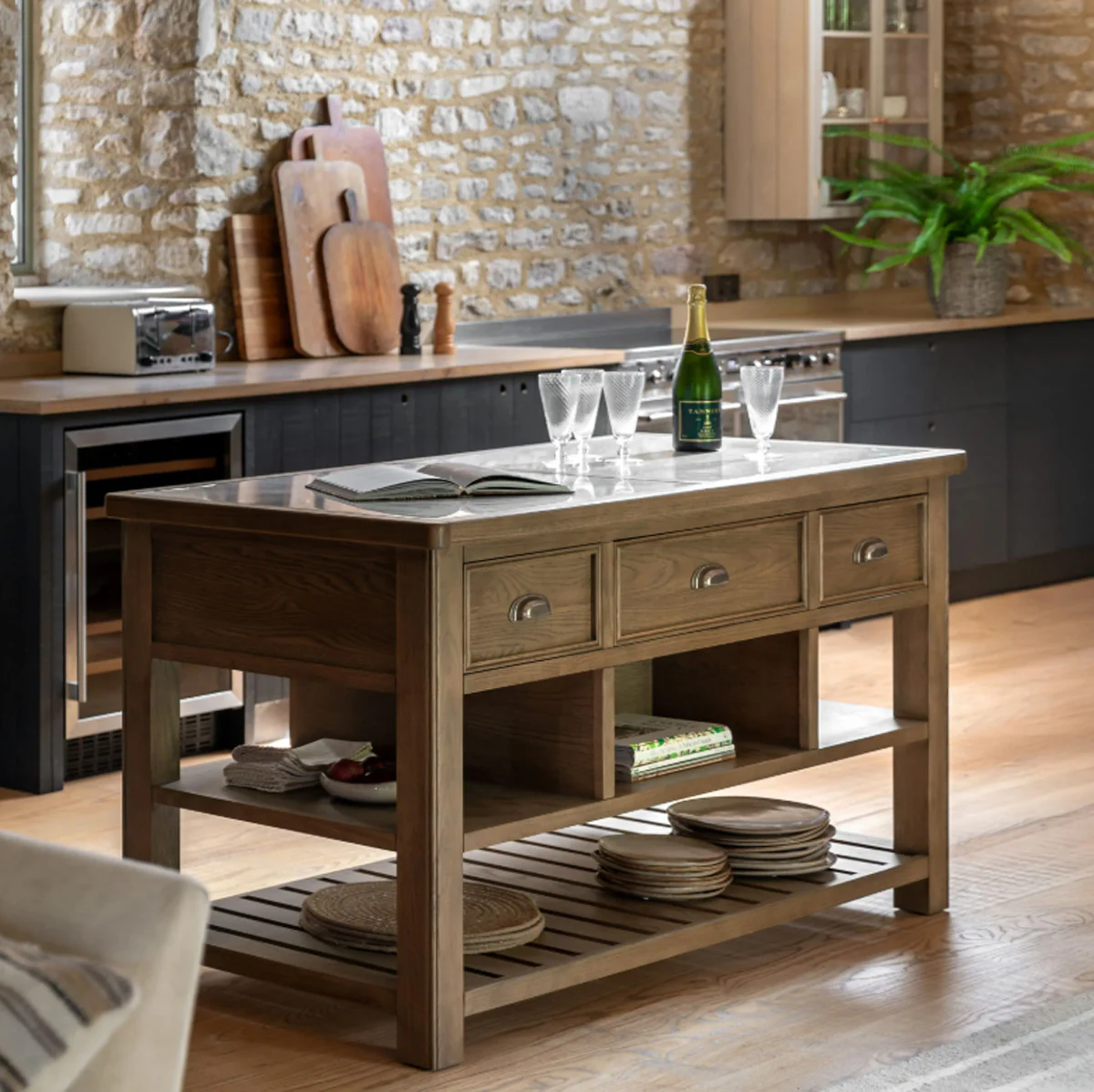 Gallery Direct Hardwick Kitchen Island - Image 9