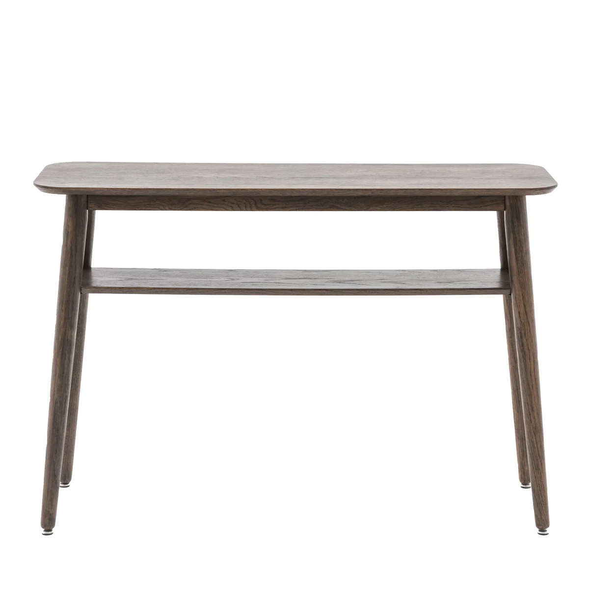 Gallery Direct Hatfield Console Table Smoked 1100x350x750mm