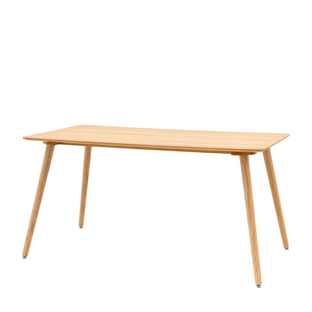 Gallery Direct Hatfield Dining Table Natural 1500x800x750mm - Image 2
