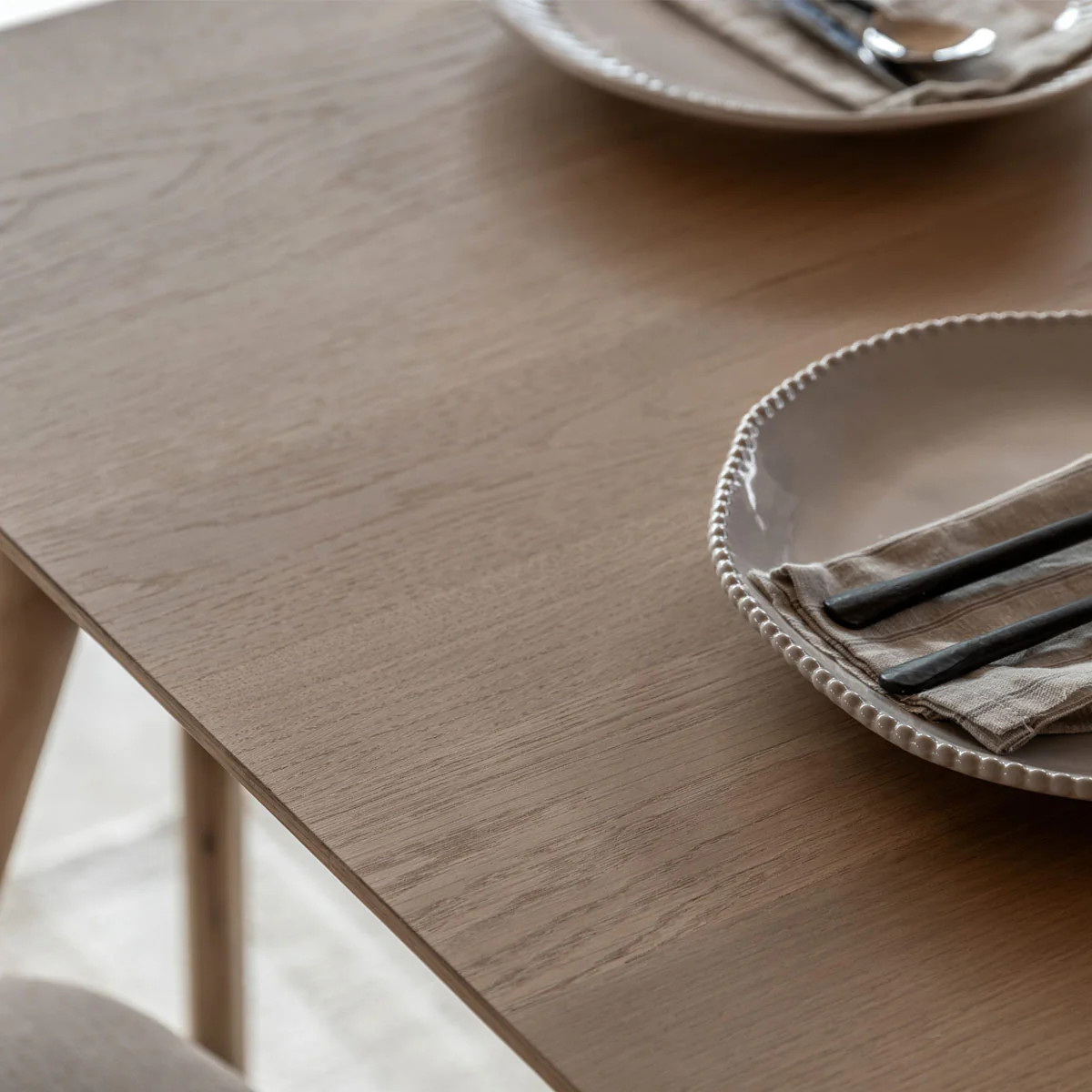 Gallery Direct Hatfield Dining Table Natural 1500x800x750mm - Image 4