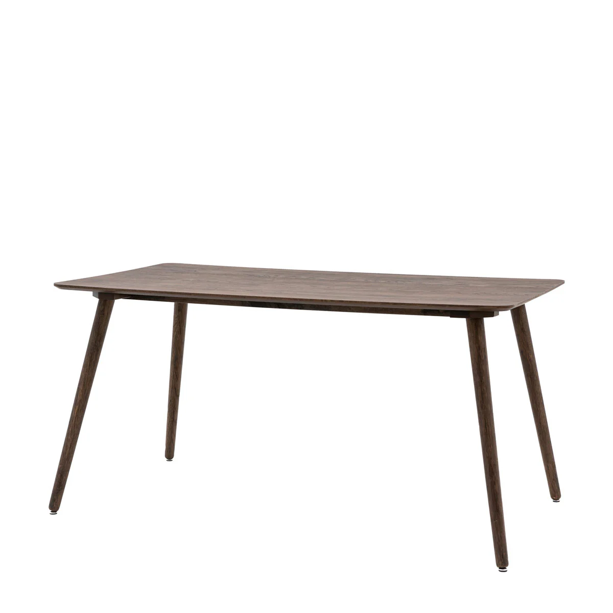 Gallery Direct Hatfield Dining Table Smoked 1500x800x750mm - Image 2