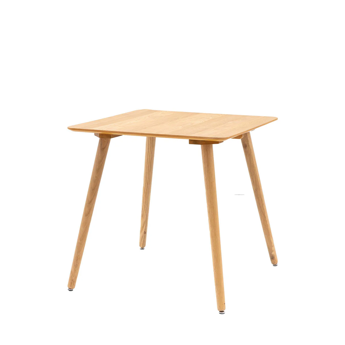 Gallery Direct Hatfield Square Dining Table Natural 770x770x750mm - Image 2
