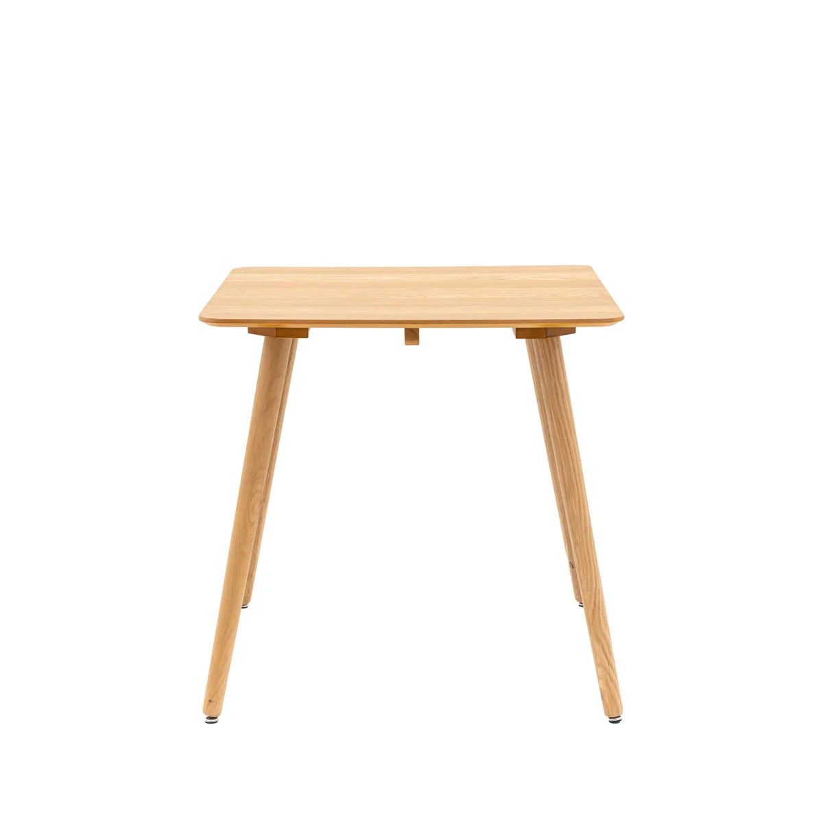 Gallery Direct Hatfield Square Dining Table Natural 770x770x750mm - Image 3